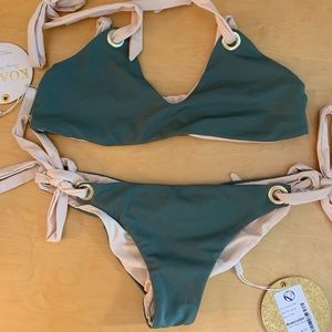 NWT KOA Reversible Bikini - “Runaway”